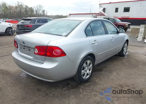 2007 Kia Optima Lx z USA, uszkodzony, nr VIN KNAGE123275111298